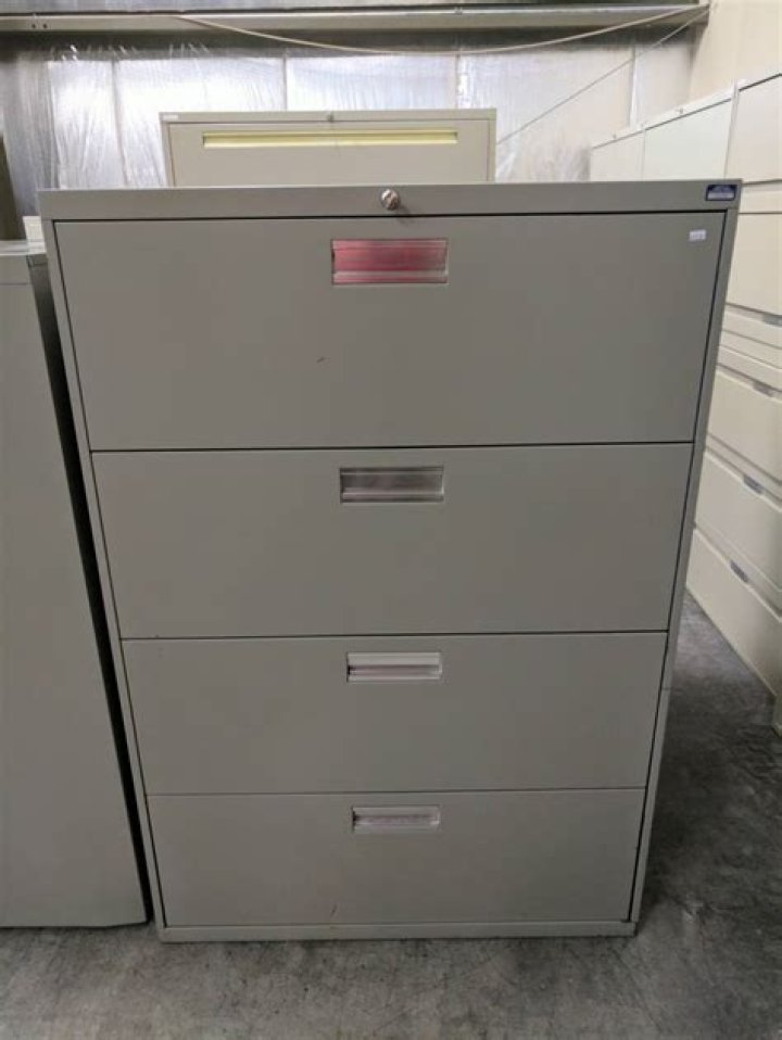 4 drawer file cabinet