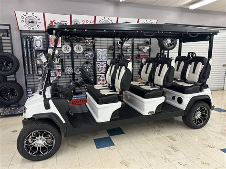 6 seater golf cart