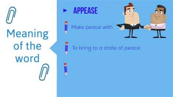 appease meaning