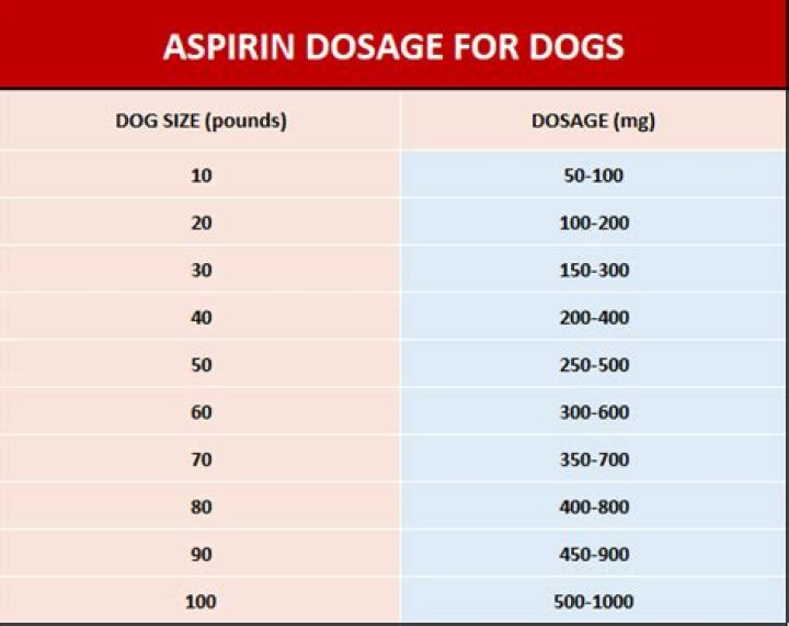 can i give my dog aspirin