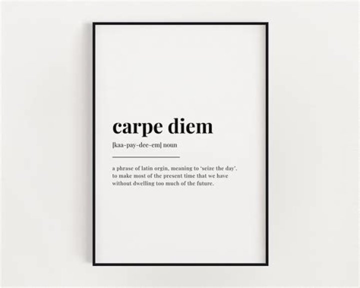 carpe diem meaning