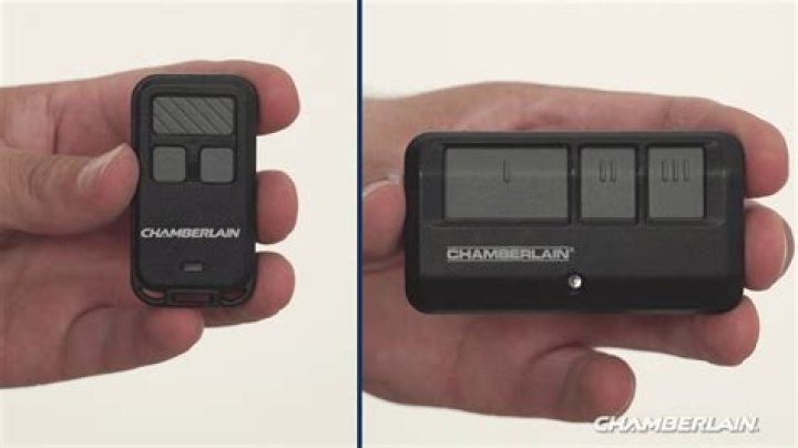 chamberlain garage door opener remote