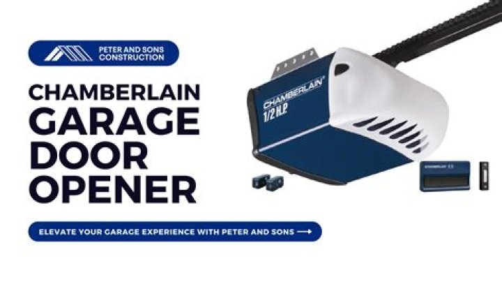 chamberlain garage door opener