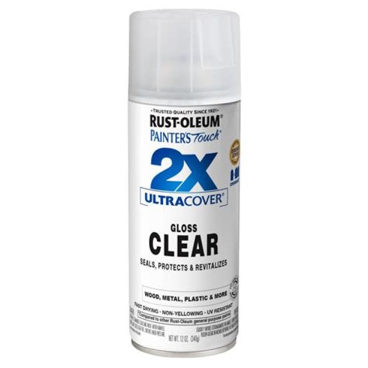 clear coat spray paint