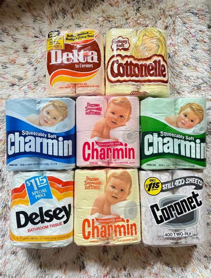 colored toilet paper