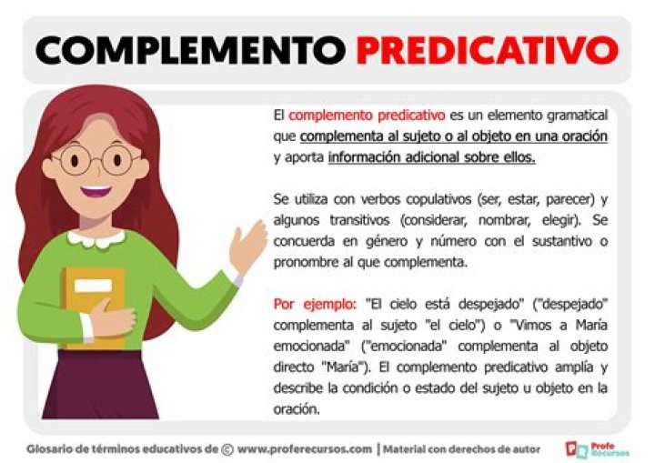 complemento predicativo