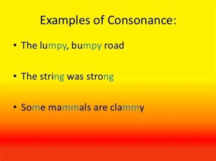 consonance