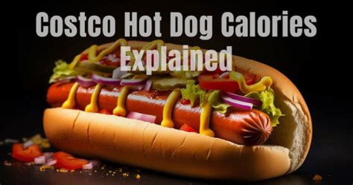 costco hot dog calories