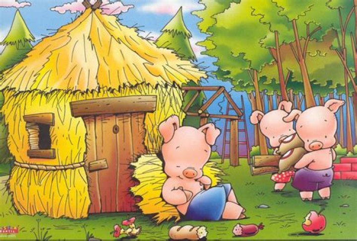 cuento de los tres cochinitos