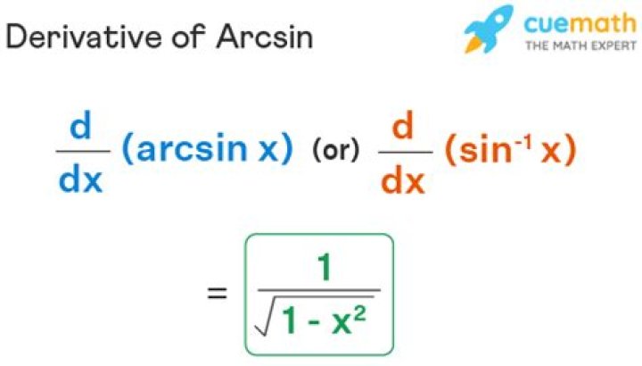 derivative of arcsin