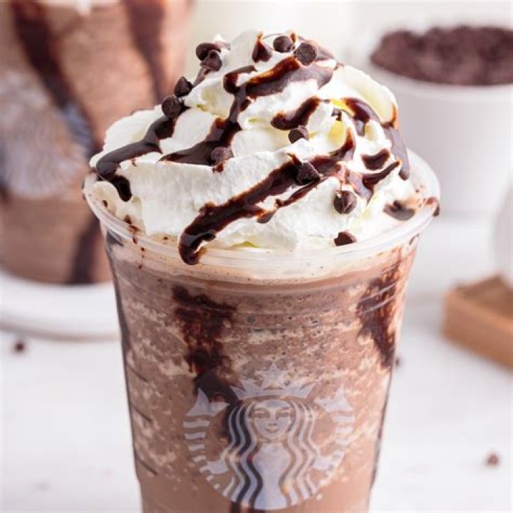 double chocolate chip frappuccino
