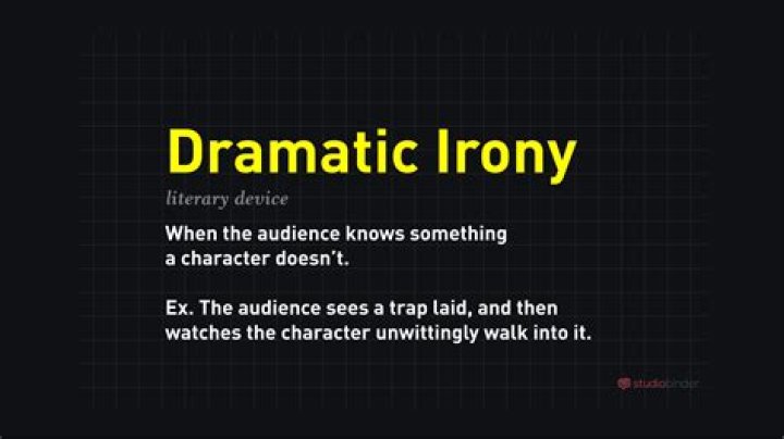 dramatic irony definition
