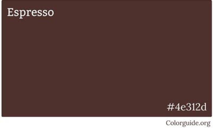 espresso color