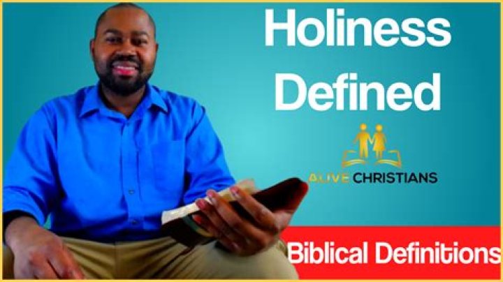 holiness definition