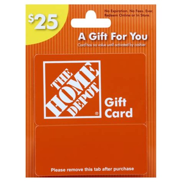 home depot gift card