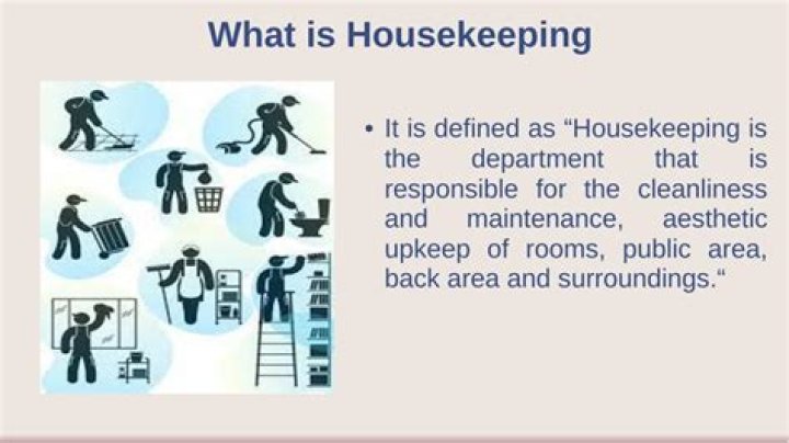 housekeeping meaning