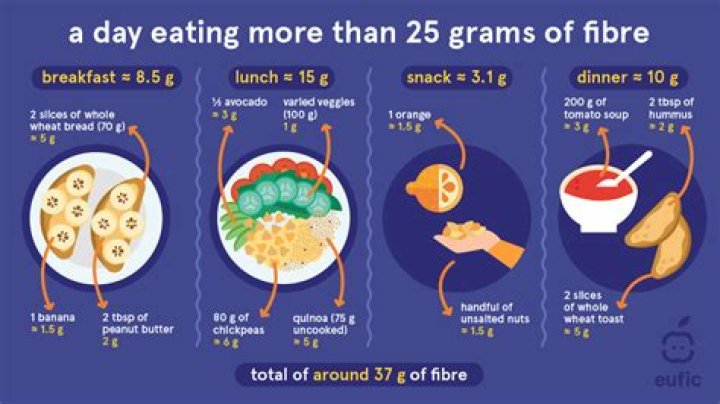 how many grams of fiber per day