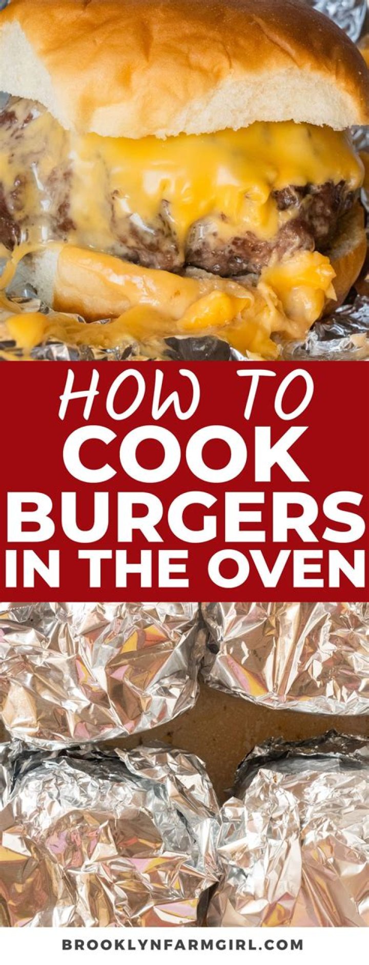 how to cook hamburgers in the oven