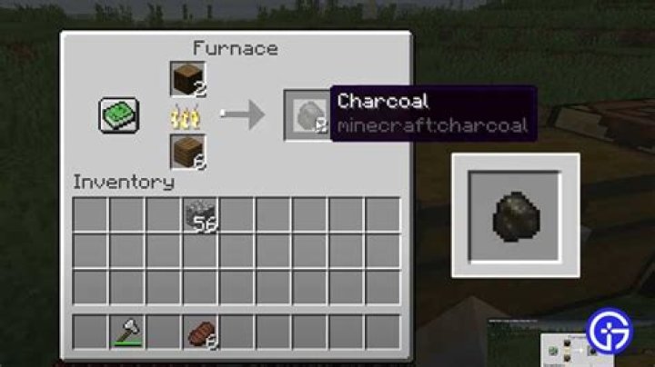 how to get charcoal in minecraft
