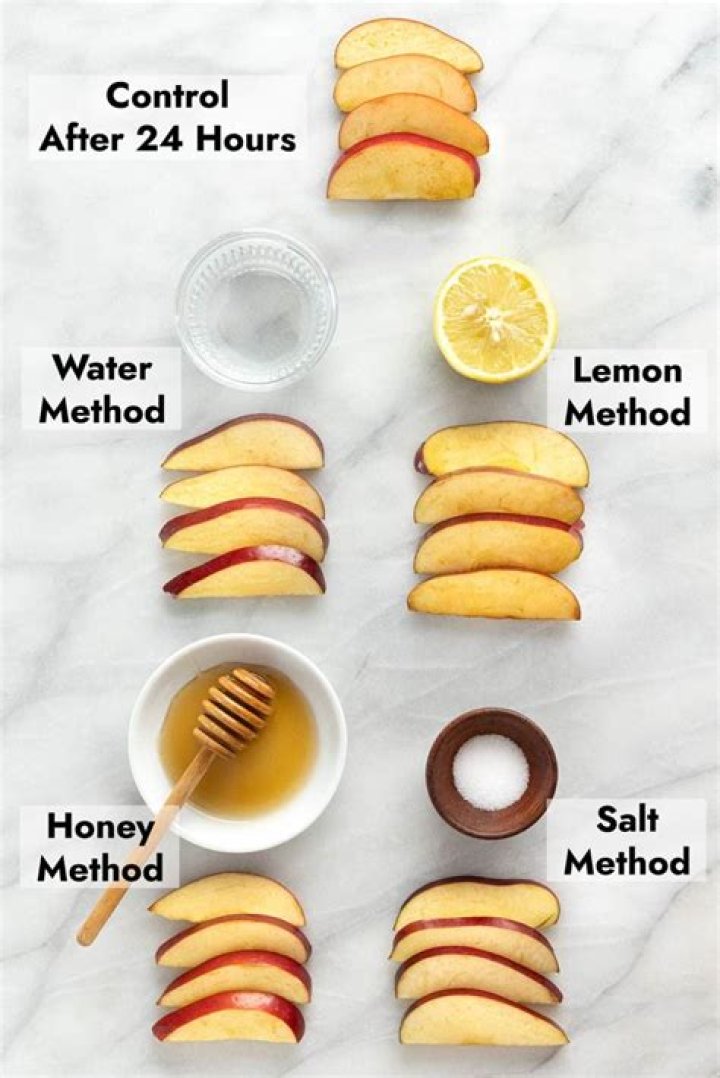 how to keep apples from turning brown