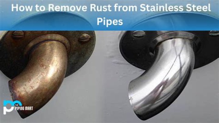 how to remove rust from stainless steel