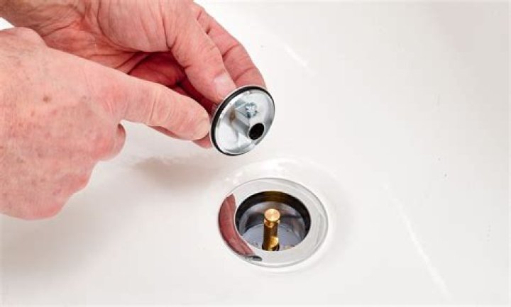 how to repair the stopper in a bathroom sink