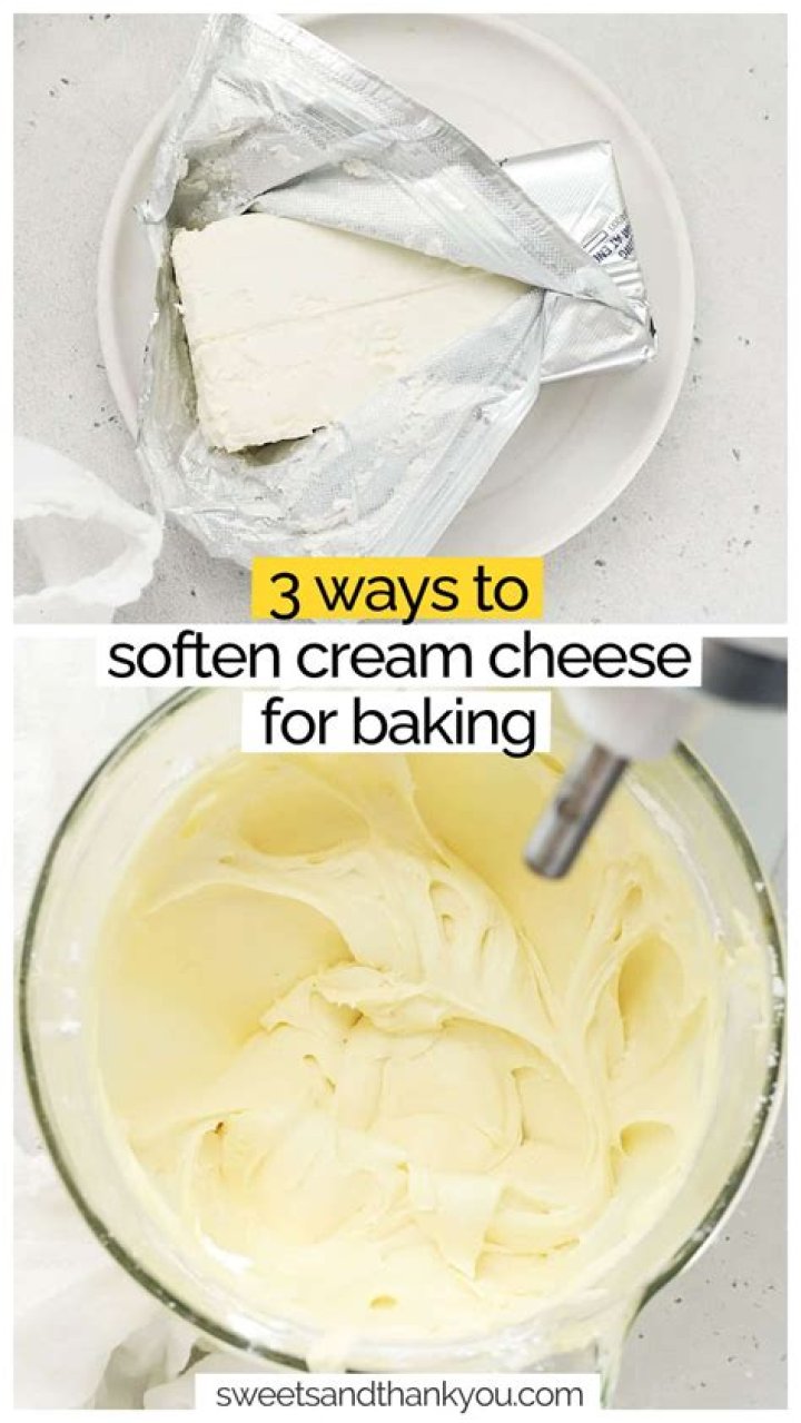 how to soften cream cheese