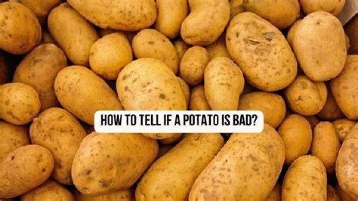 how to tell if a potato is bad
