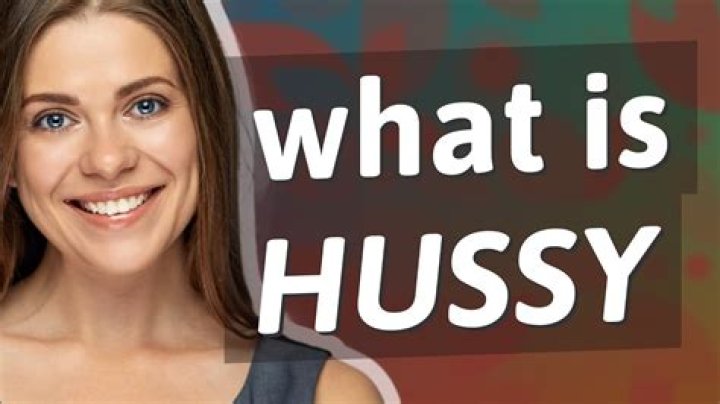 hussy meaning