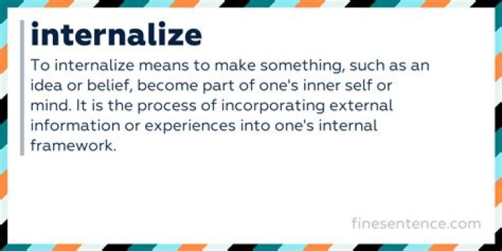 internalize definition
