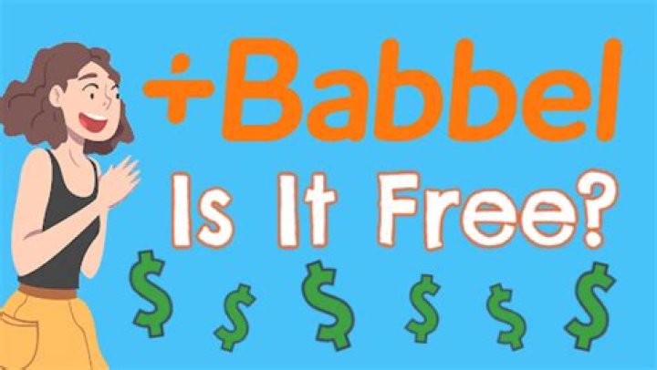is babbel free