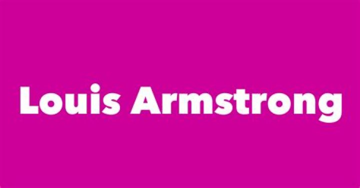 louis armstrong spouse
