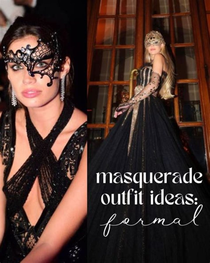 masquerade ball outfits