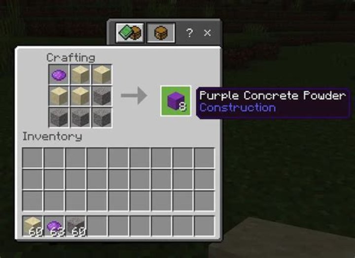 minecraft concrete
