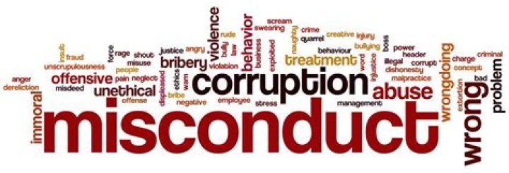 misconduct meaning