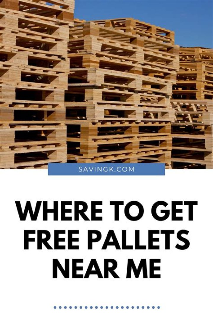 pallets near me