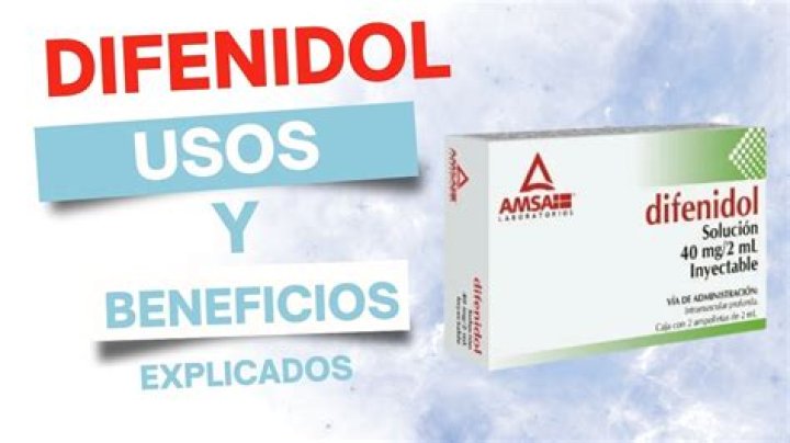para qué sirve el difenidol