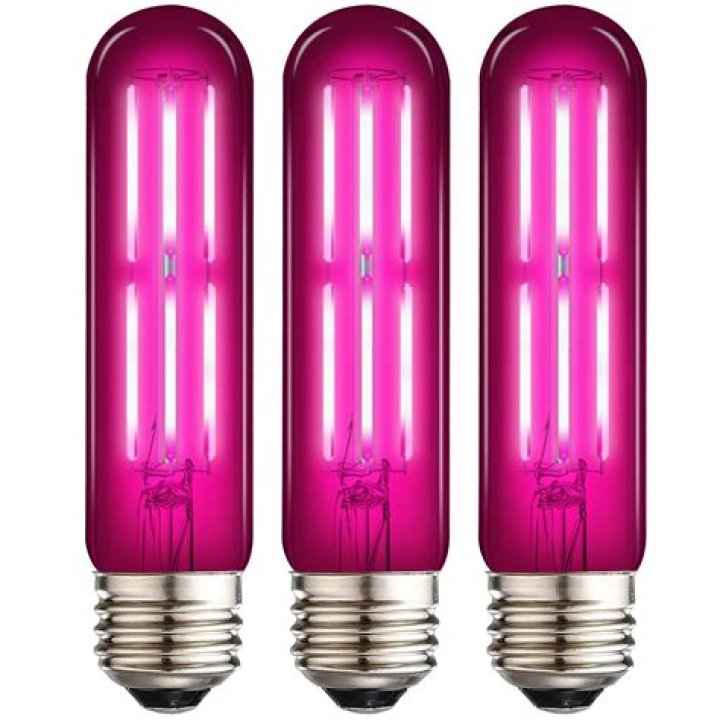pink light bulb effect
