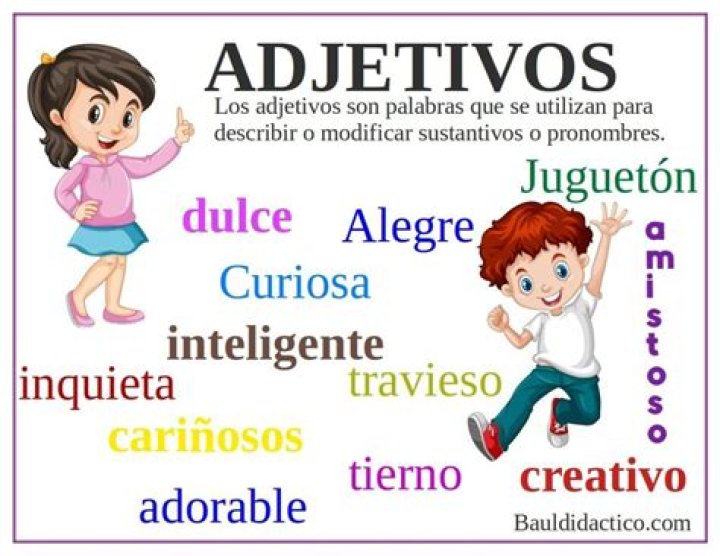 que es un adjetivo