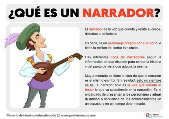 que es un narrador