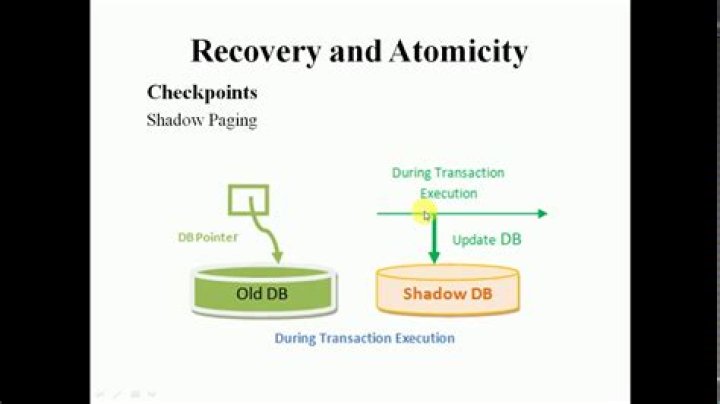 recovery and atomicity in dbms