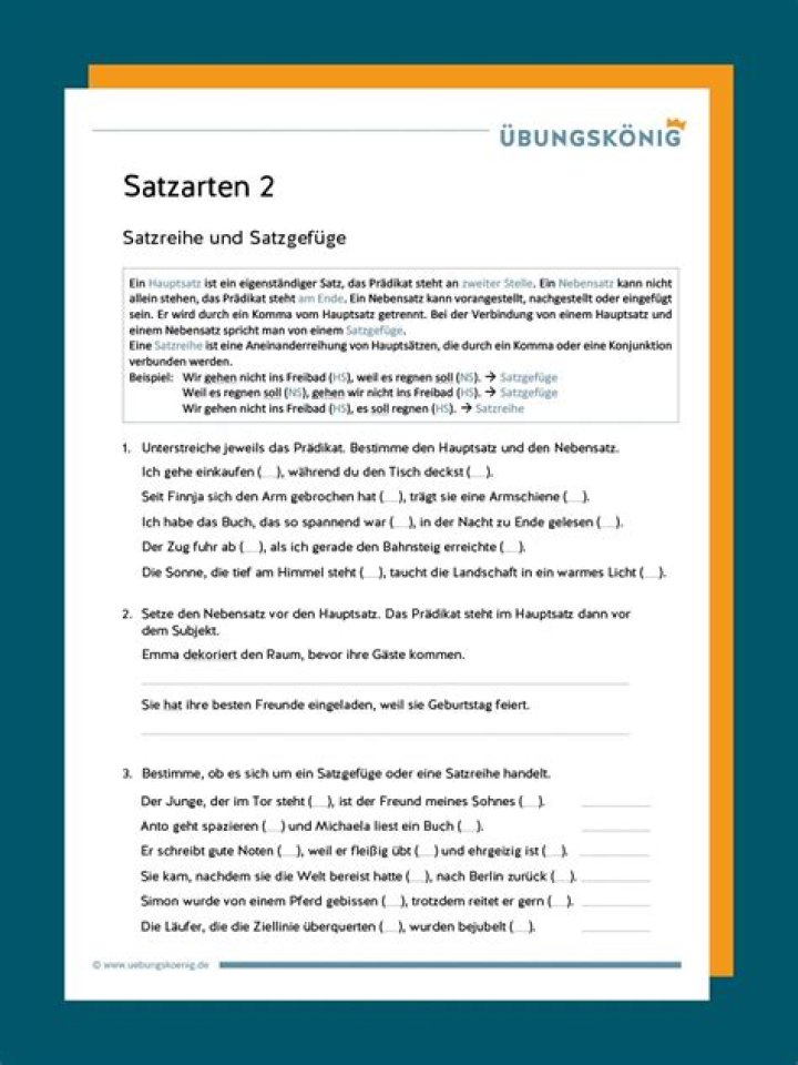 satzreihe