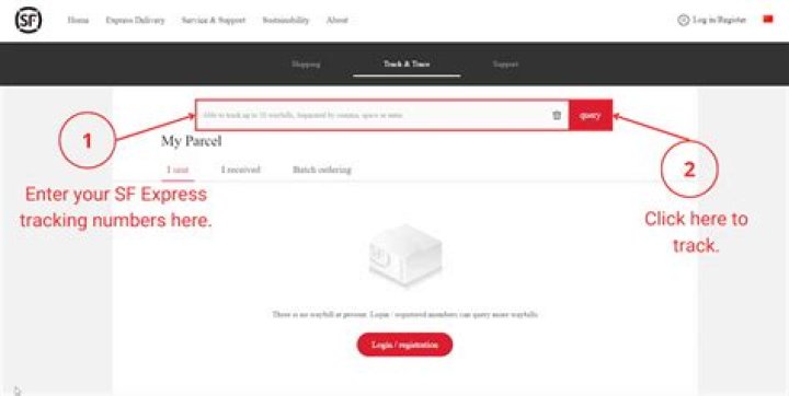 sf express tracking