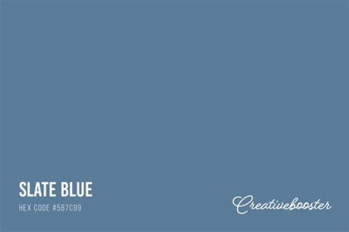 slate blue color