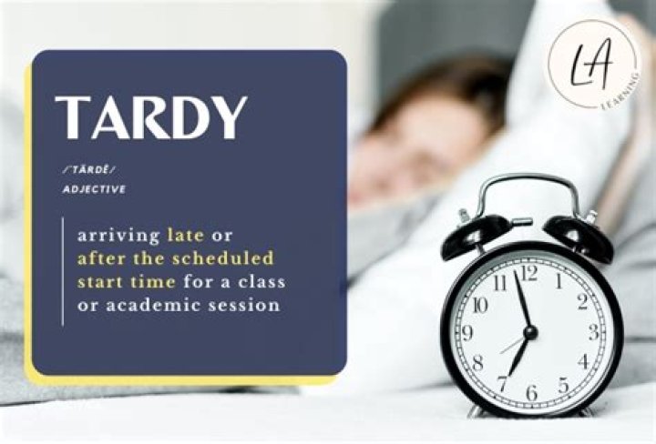 tardy meaning