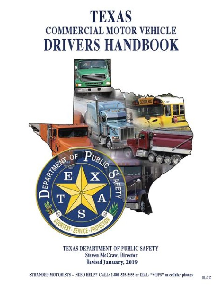 texas cdl handbook