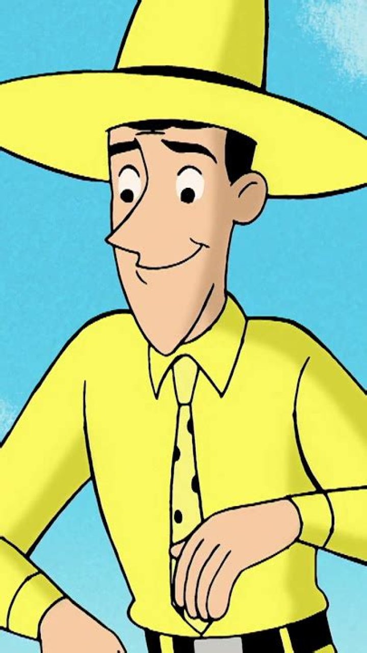 the man with the yellow hat