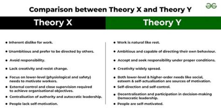 theory x and theory y