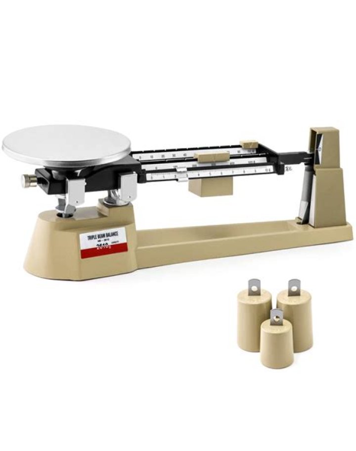 triple beam scale