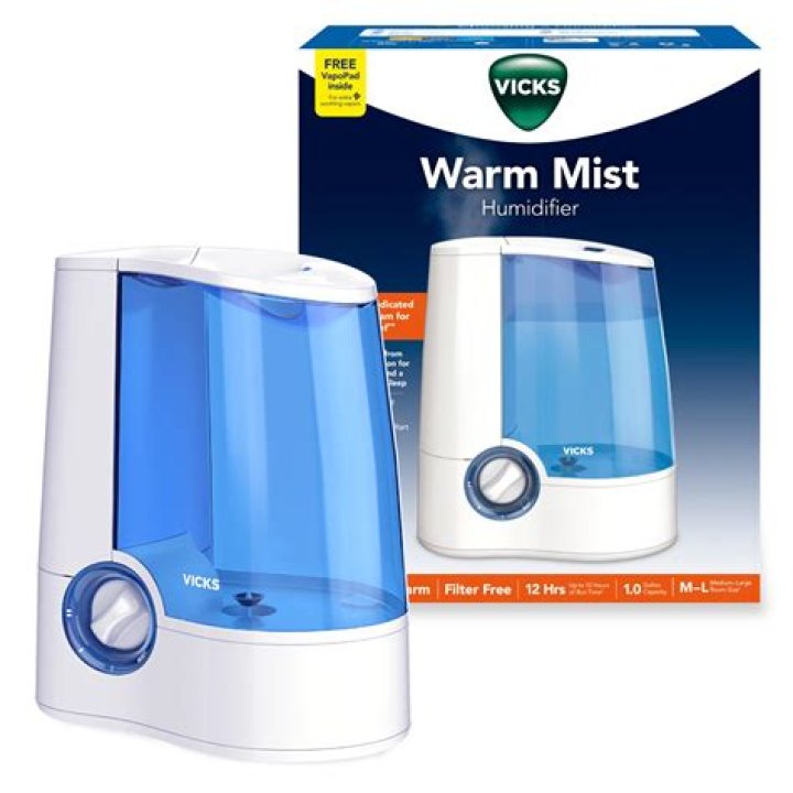 vicks warm mist humidifier